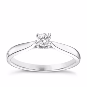 The Classic Claw Set Solitaire (0.20ct Look) - Handcrafted Sterling Silver for UK Style